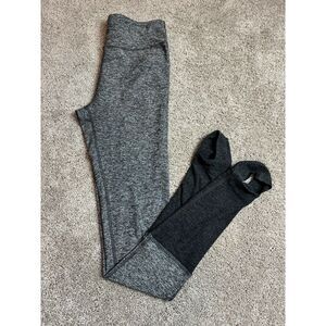 Outdoor Voices‎ Soft Gray Two Tone High Rise CloudKnit Stirrup Legging Medium